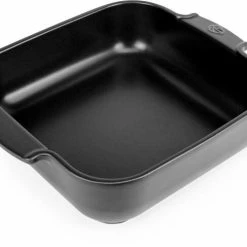 Appolia Auflaufform Quadratisch In Satin-schwarz 28 Cm / 2,7 Liter 14 Appolia Auflaufform Quadratisch In Satin-schwarz 28 Cm / 2,7 Liter -KitchenAid shop APPOLIA plat carre noir black satin 28 cm 61548 2