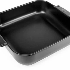 Appolia Auflaufform Quadratisch In Satin-schwarz 36 Cm / 5,4 Liter -KitchenAid shop APPOLIA plat carre noir black satin 36 cm 61531 3