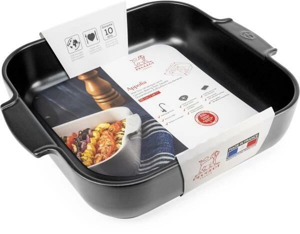 Appolia Auflaufform Quadratisch In Satin-schwarz 28 Cm / 2,7 Liter 9 Appolia Auflaufform Quadratisch In Satin-schwarz 28 Cm / 2,7 Liter – Bild 7
