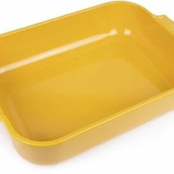 Appolia Auflaufform Rechteckig In Senfgelb 32 Cm / 2,7 Liter -KitchenAid shop Appolia Safran rectangulaire 36 61234 1