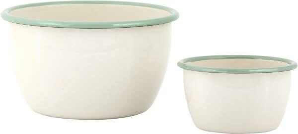 Kockums Schüssel Aus Emaille, Cream Lux 10 Cm 5 Kockums Schüssel Aus Emaille, Cream Lux 10 Cm – Bild 3