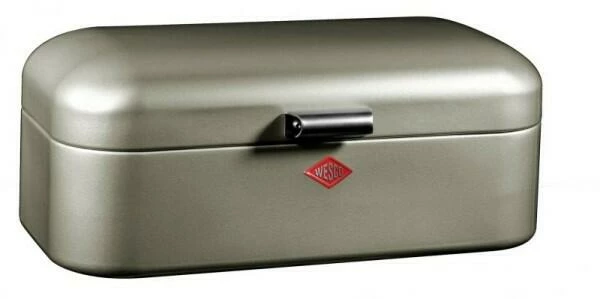 Wesco Brotkasten Grandy In Neusilber (B-Ware - Guter Zustand) 3 Wesco Brotkasten Grandy In Neusilber (B-Ware - Guter Zustand)