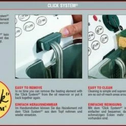 Fritel Fritteuse Turbo SF 4170 -KitchenAid shop Click System 1 l