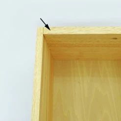 Continenta Brotkasten Aus Gummibaumholz Mit Integriertem Schneidebrett (B-Ware - Sehr Guter Zustand) -KitchenAid shop DSC02323