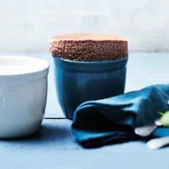 Emile Henry Töpfchen Nr. 8 In Feu Doux -KitchenAid shop EH 1008 Amb Ramequin Ramekin ChocolateSouffle2 H