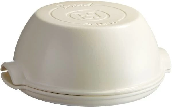 Emile Henry Brotbackform rund in creme Emile Henry Brotbackform Rund In Creme -KitchenAid shop EH 5507 505507 SetPainMaison RoundBreadBaker 1Main