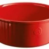 Emile Henry Soufflé-Form Douceurs In Granatapfel 2 Emile Henry Soufflé-Form Douceurs In Granatapfel -KitchenAid shop EH 6880 346880 Souffle DeepRoundBaker Douceurs 1Main neu xl