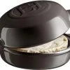 Emile Henry Cheese Baker In Fusain -KitchenAid shop EH 8417 798417 CheeseBaker 1MainOpen