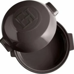 Emile Henry Cheese Baker In Fusain -KitchenAid shop EH 8417 798417 FourAFromage CheeseBaker TopOpen