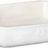Emile Henry Gastro Emile Henry Gratinform Modern Classics Rechteckig In Creme 20 X 14 Cm X 4 Cm / 0,5 Liter -KitchenAid shop EH 9628 239628 PetitRectangulaire SmallRectangularBaker 1Main