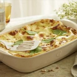 Emile Henry Deckel Für Ultime Rechteckig In Ton 25 X 18 X 3 Cm 5 Emile Henry Deckel Für Ultime Rechteckig In Ton 25 X 18 X 3 Cm -KitchenAid shop EH 965X Amb Ultime PlatRectangle RectangularDish Lasagna H