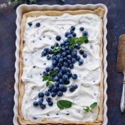 Emile Henry Kuchenform Rechteckig In Farine -KitchenAid shop Emile Henry Kuchenform Blaubeertarte LD1 1