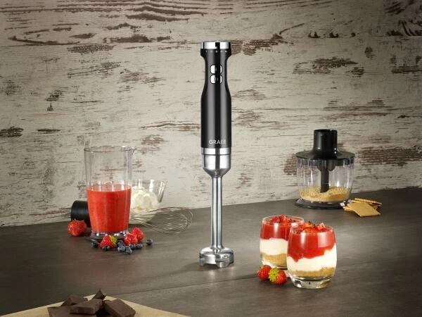GRAEF Stabmixer HB 502 in schwarz GRAEF Stabmixer HB 502 In Schwarz -KitchenAid shop HB502 Moodabbildung