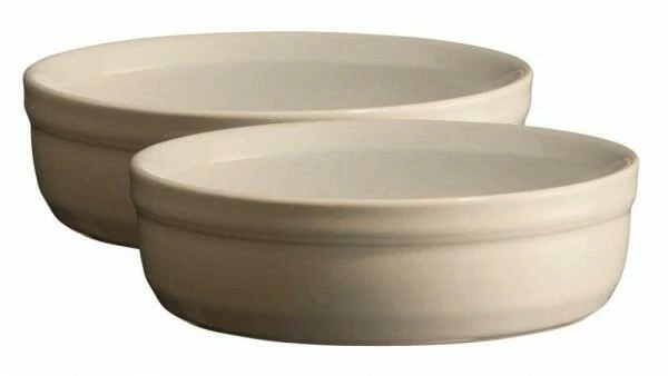 Emile Henry Creme Brulée-Schale In Ton, 2er Set 3 Emile Henry Creme Brulée-Schale In Ton, 2er Set