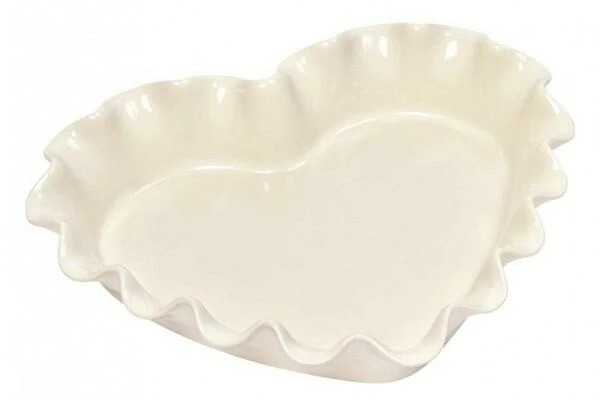 Emile Henry Herzform Mit Wellenrand In Ton 3 Emile Henry Herzform Mit Wellenrand In Ton