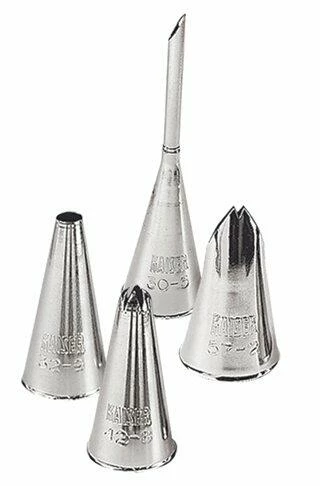 Kaiser Garnier- & Cremespritzen-Set Perfect, 6-teilig 4 Kaiser Garnier- & Cremespritzen-Set Perfect, 6-teilig – Bild 2