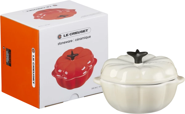 Le Creuset Kürbisförmchen Mit Deckel In Meringue 7 Le Creuset Kürbisförmchen Mit Deckel In Meringue – Bild 5