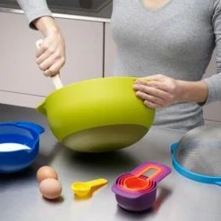 Joseph Joseph Schüssel-Set Nest 9 Plus Bunt, 9-tlg. -KitchenAid shop Nest 9 Plus Use Non slip neu