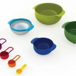 Joseph Joseph Schüssel-Set Nest 9 Plus Bunt, 9-tlg. -KitchenAid shop Nest Plus 9 Multicoloured Apart neu 1 l
