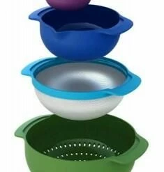 Joseph Joseph Schüssel-Set Nest 9 Plus Bunt, 9-tlg. -KitchenAid shop Nest Plus 9 Multicoloured Exploded neu l