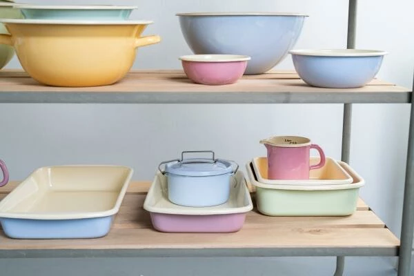 Riess Emaille Riess Auflaufform Aus Emaille 32x19 In Rosa 4 Riess Emaille Riess Auflaufform Aus Emaille 32x19 In Rosa – Bild 2