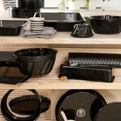 Riess Emaille Riess Brotbackform Aus Emaille 7 Riess Emaille Riess Brotbackform Aus Emaille -KitchenAid shop RIESS AMBIENTE CLASSIC Schwarz highres 387 1