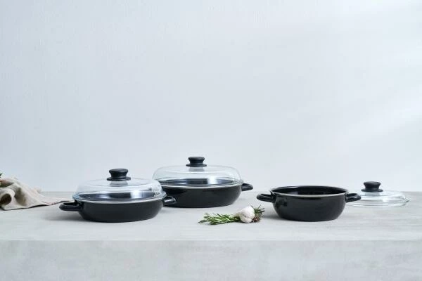 Riess Emaille Riess Schmorpfanne Aus Schwarzemaille Ohne Deckel 28 Cm 6 Riess Emaille Riess Schmorpfanne Aus Schwarzemaille Ohne Deckel 28 Cm – Bild 4