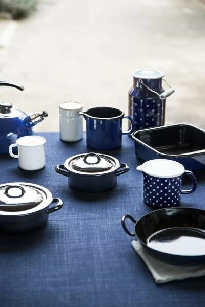 Riess Emaille Riess Backform Aus Emaille 36x26,50 In Schwarz/blau 4 Riess Emaille Riess Backform Aus Emaille 36x26,50 In Schwarz/blau – Bild 2