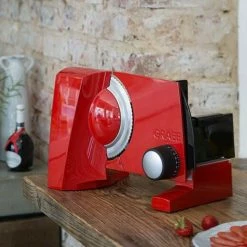 GRAEF Allesschneider Sliced Kitchen SKS 10003 In Rot -KitchenAid shop S10003 Mood Abbildung neu