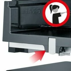 GRAEF Allesschneider Sliced Kitchen SKS 11002 In Schwarz -KitchenAid shop S11002 Kindersicherung durch Schlittenfeststellung neu l