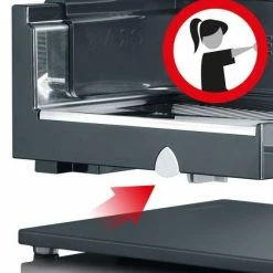 GRAEF Allesschneider Sliced Kitchen SKS 32000 In Silber -KitchenAid shop S32000 Kindersicherung durch Schlittenfeststellung neu l