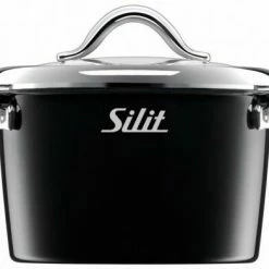 Silit Kurzzeitmesser Vitaliano Nero -KitchenAid shop Silit 00680028frontal l