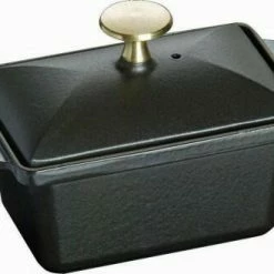Staub Terrine Klein Aus Gusseisen In Schwarz