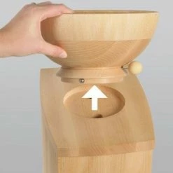 Schnitzer Kombimühle Vario Mit Holztrichter -KitchenAid shop Trichter abnehmen Hand 1