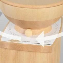 Schnitzer Kombimühle Vario Mit Metalltrichter -KitchenAid shop Trichter drehen