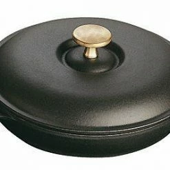 Staub Auflaufform Aus Gusseisen Mit Deckel, Rund