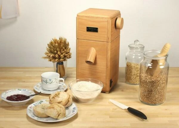 hawos Getreidemühle Easy Hawos Getreidemühle Easy 230 V/ 360 Watt -KitchenAid shop hawos Easy mit Deko l