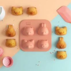 Monbento Silikonform Mit Tiermotiven, 2 Tlg. 6 Monbento Silikonform Mit Tiermotiven, 2 Tlg. -KitchenAid shop mb silifriends 50274147018 o