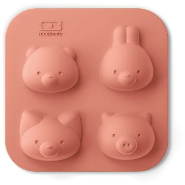 Monbento Silikonform mit Tiermotiven, 2 tlg. Monbento Silikonform Mit Tiermotiven, 2 Tlg. -KitchenAid shop silifriends rose face