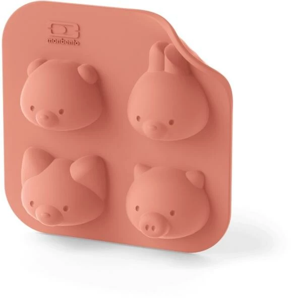Monbento Silikonform mit Tiermotiven, 2 tlg. Monbento Silikonform Mit Tiermotiven, 2 Tlg. -KitchenAid shop silifriends rose mou