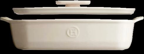 Emile Henry Deckel für Ultime rechteckig in ton Emile Henry Deckel Für Ultime Rechteckig In Ton 25 X 18 X 3 Cm -KitchenAid shop small oven dish lids deckel ultime ton EH komplett
